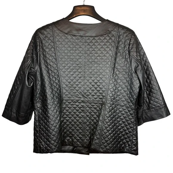 Terry Lewis Classic Luxuries Quilted Leather Jacket - Picture 2 of 7
